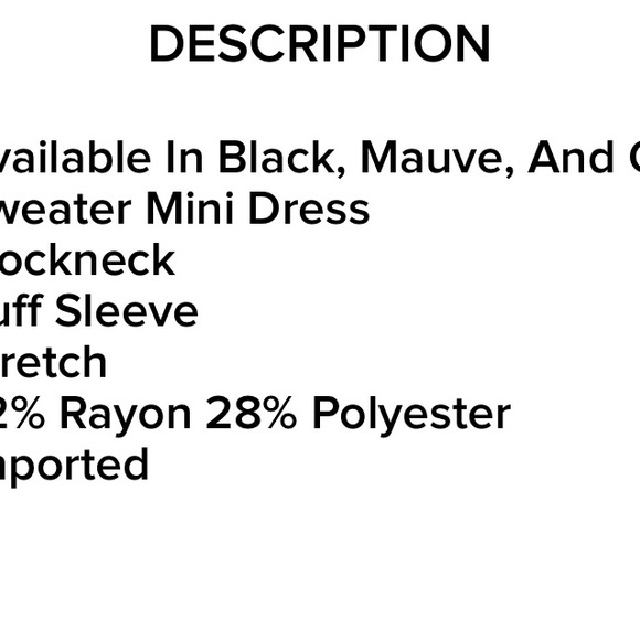 Oatmeal sweater dress - Picture 4 of 4